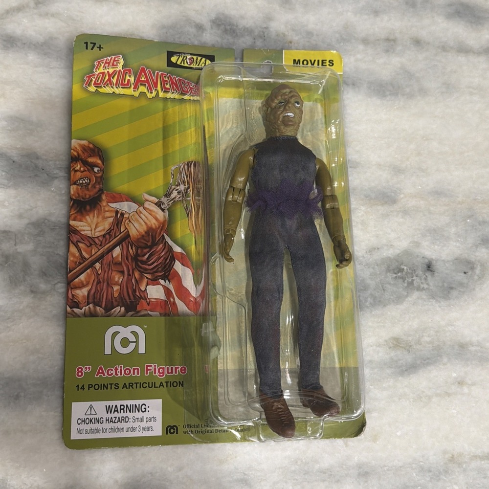 Mego The Toxic Avenger 8" Action Figure Troma 2021 Sealed Horror Item 63031